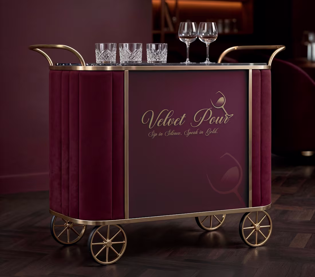 Cover image for Velvet Pour Brand Identity Design