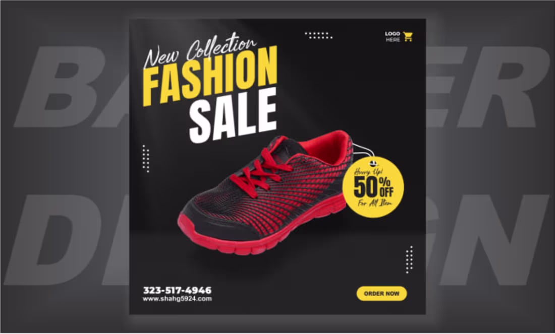 Cover image for I will design website banner ads, poster design, product ad, HT…