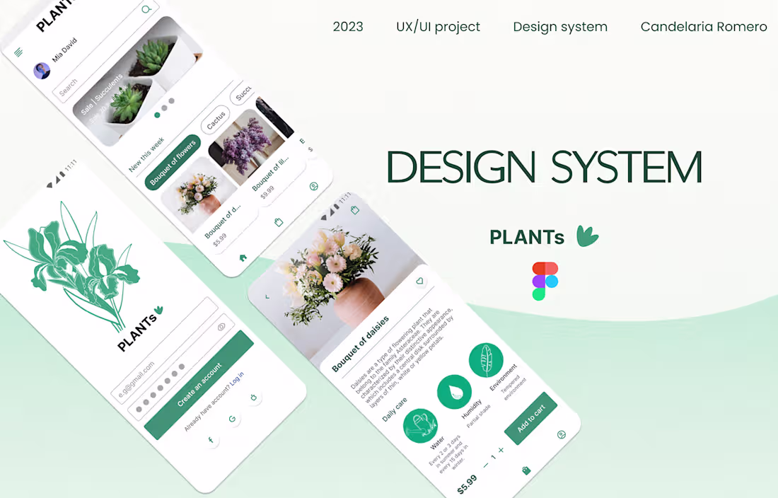 Cover image for Design system | UI project on Behance