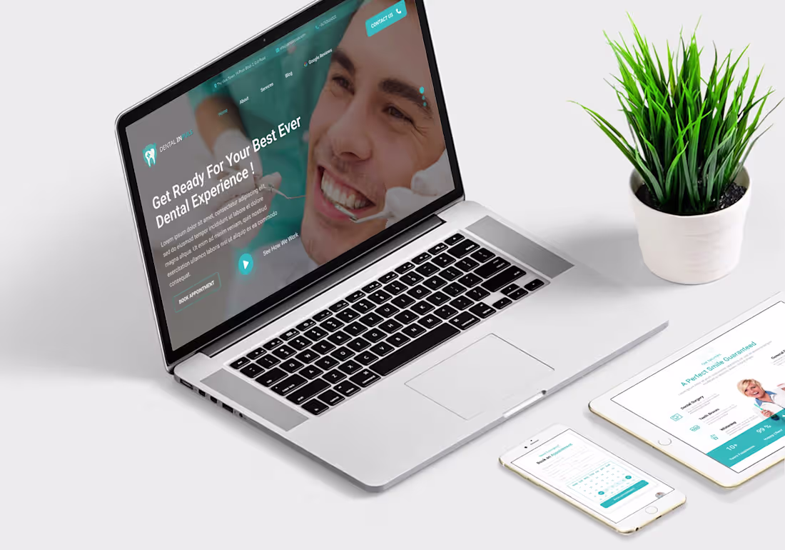 Cover image for Dental Inpuls - UX and UI Design for Dentist