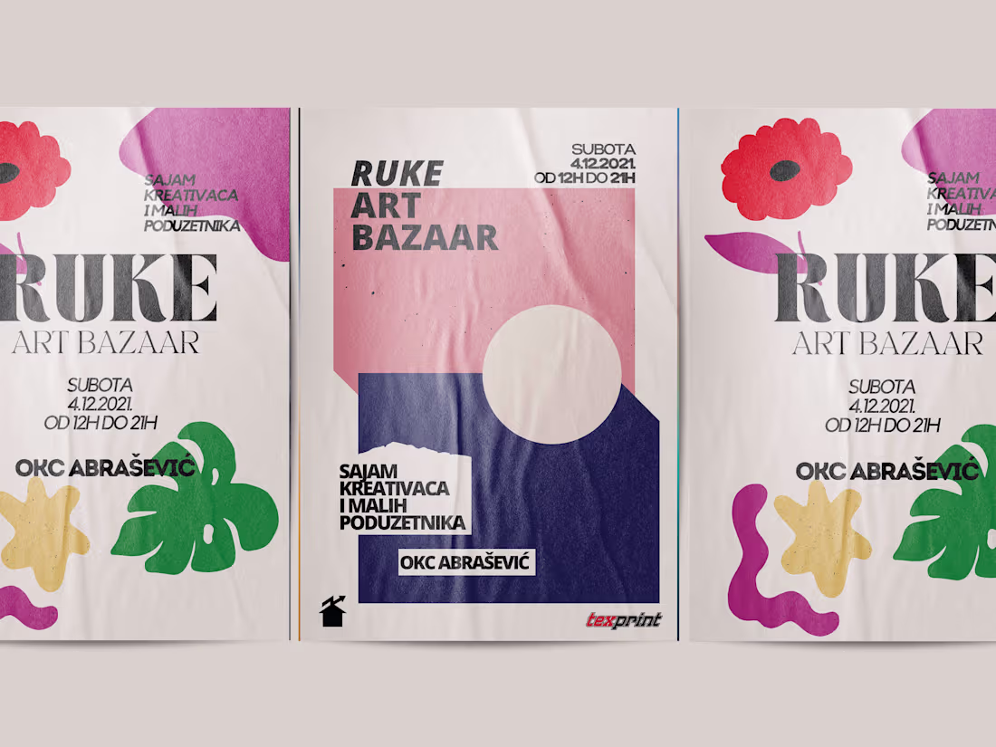 Cover image for Event Design + Poster for RUKE.