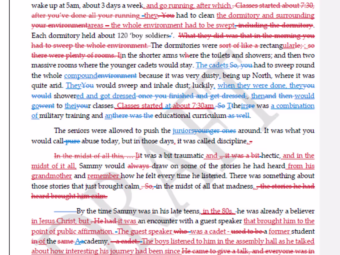 Cover image for Professional Proofreading and Editing Service