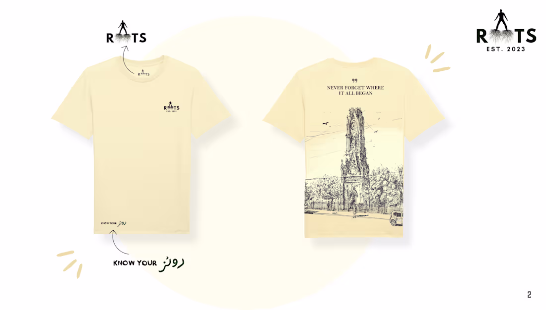 Cover image for Merch design for ROOTS