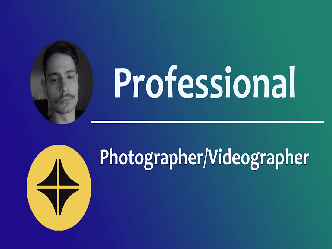 Cover image for I will be your videographer