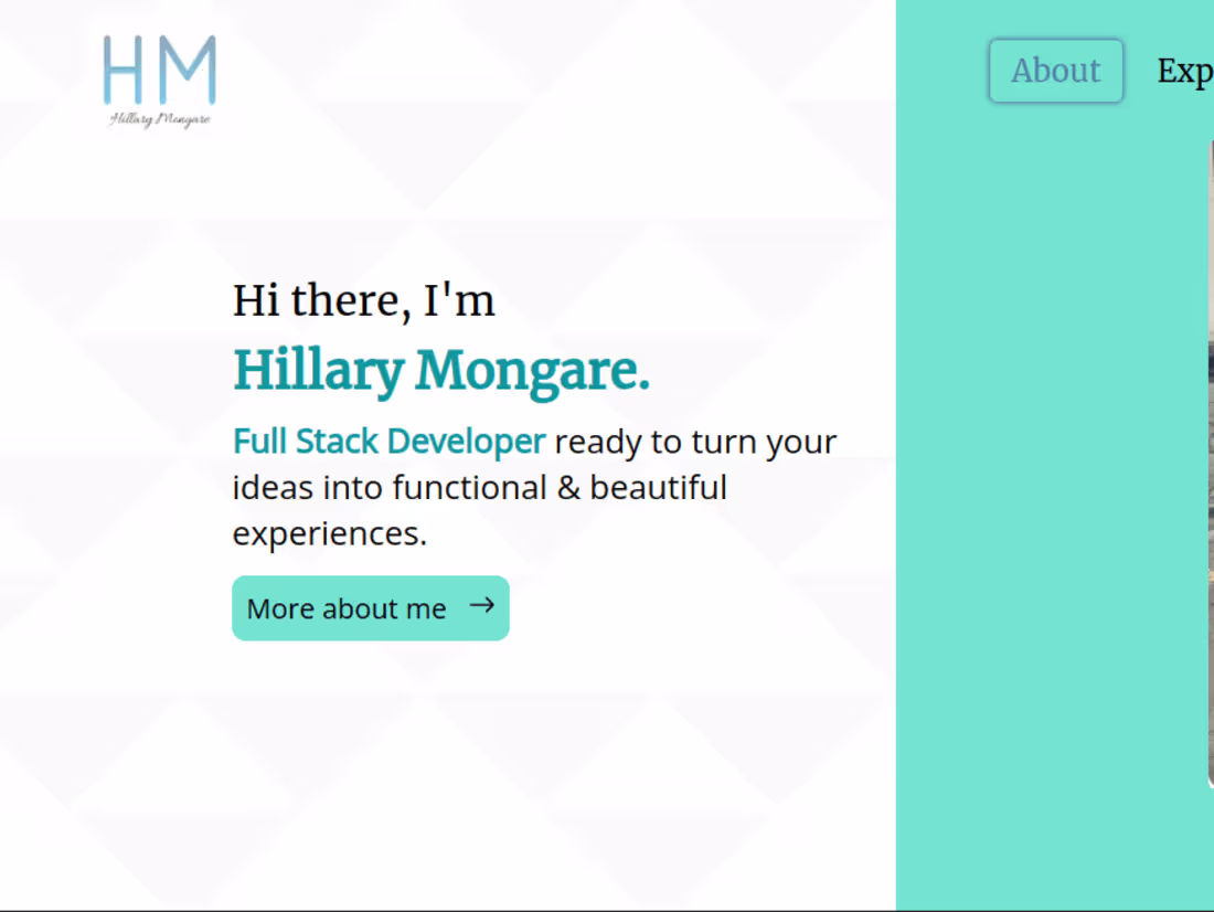 Cover image for Hillary Mongare Portfolio