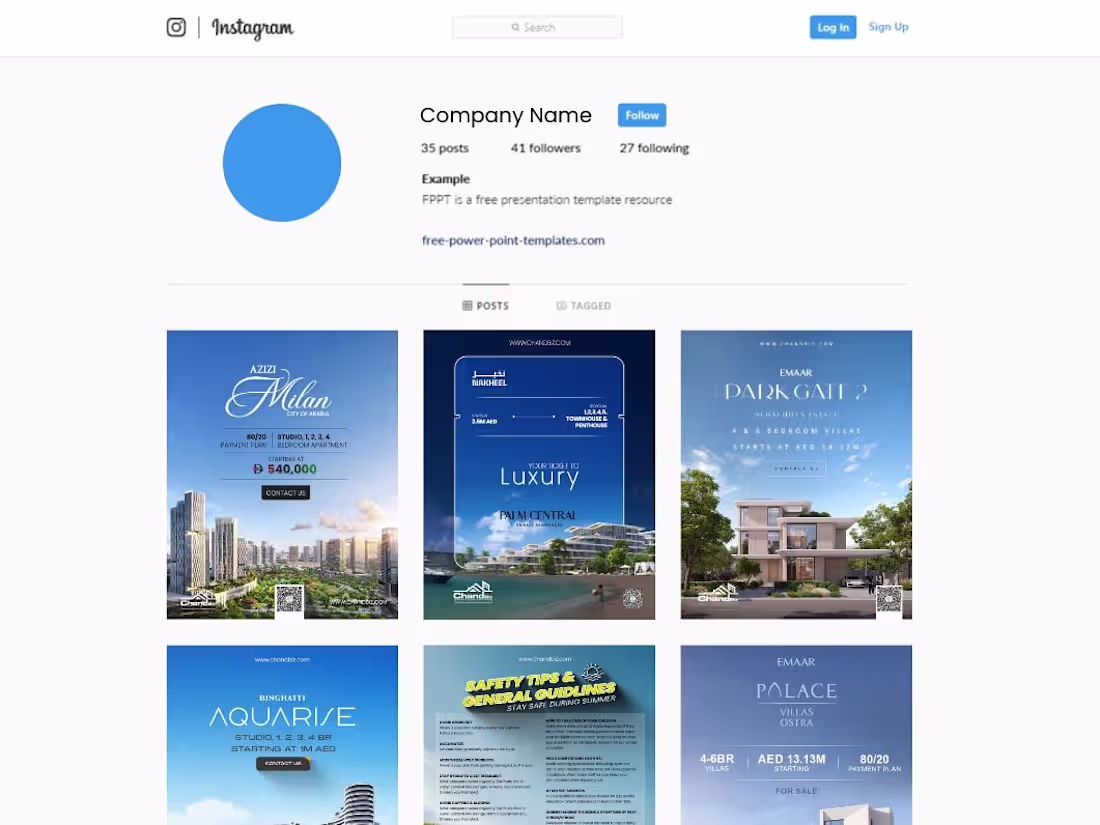 Cover image for Real Estate Social Media Poster