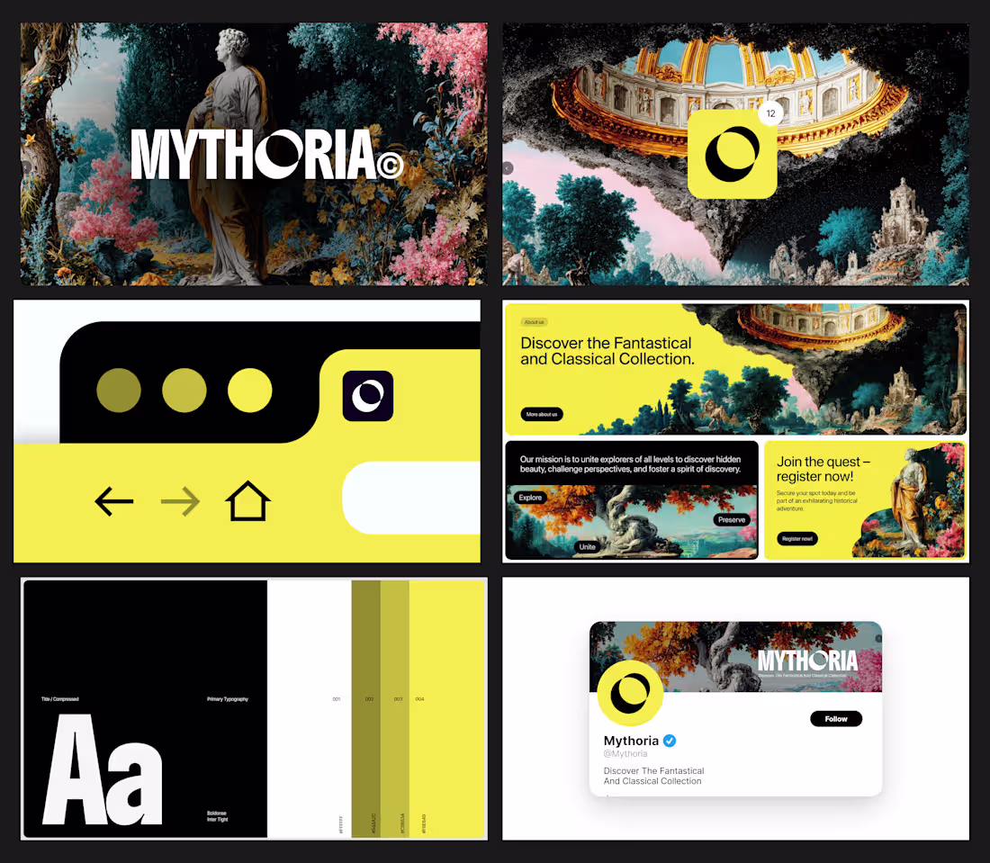 Cover image for Logo Design Presentation—MYTHORIA®

Got a project?