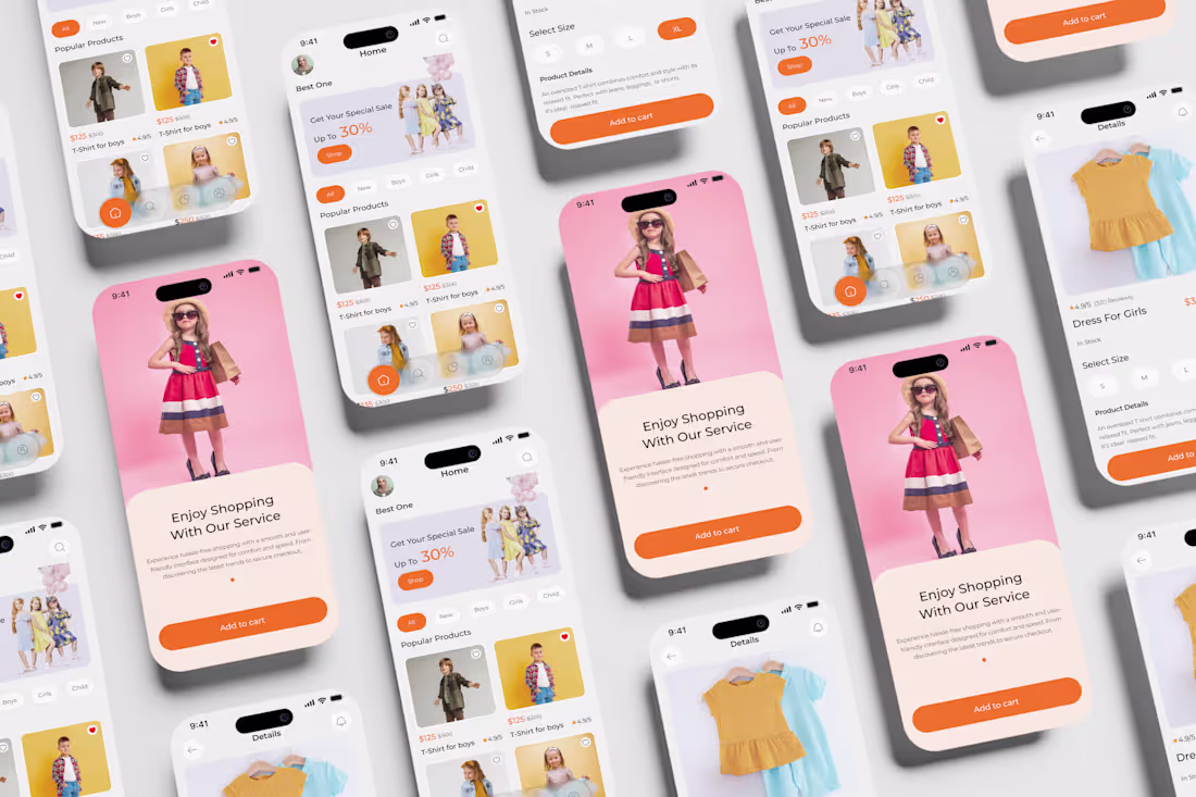 Cover image for E-commerce App UI Design