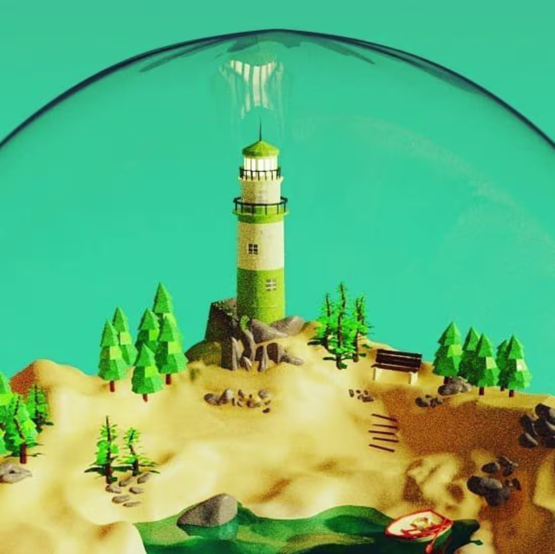 Cover image for Low Poly Game Art Asset Building