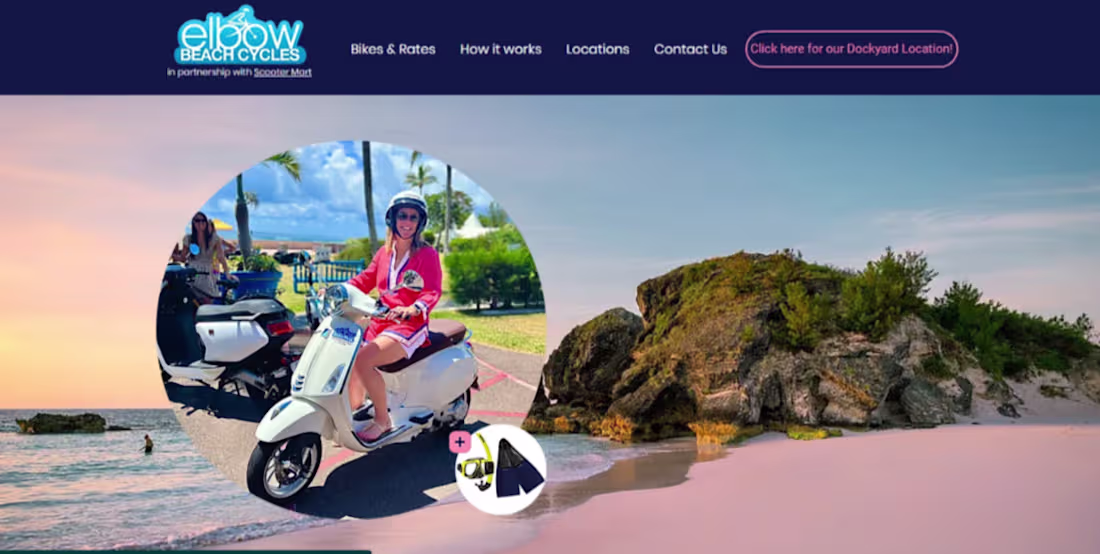 Cover image for Web Development for Elbow Beach Cycle