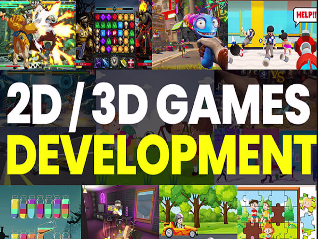 Cover image for I will do best unity game development in 3d for mobile, PC