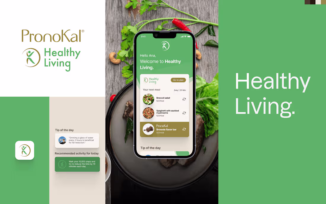Cover image for Pronokal Healthy Living App
