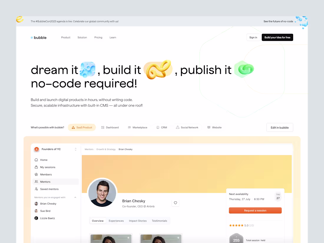 Cover image for Bubble [website]