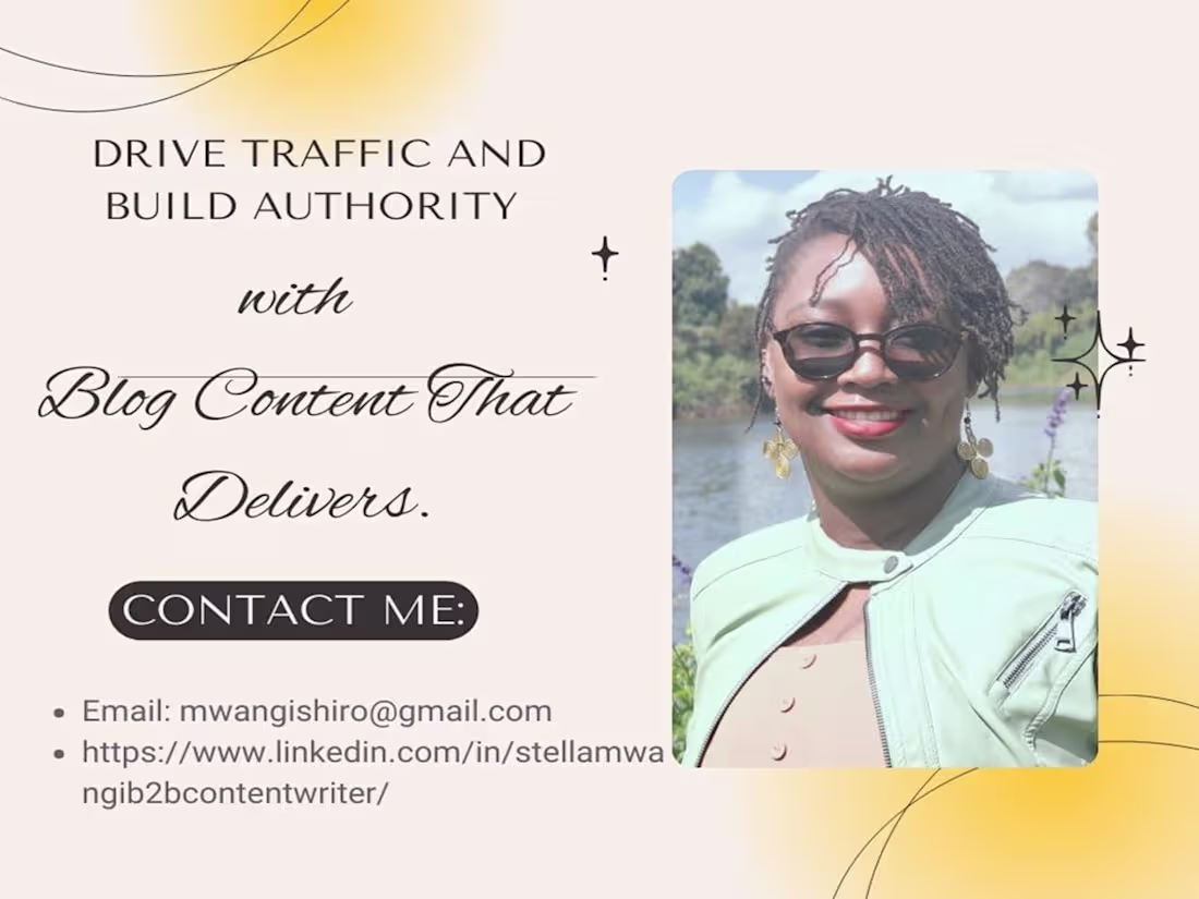 Cover image for SEO-Optimized Blog Content for SaaS and B2B Companies