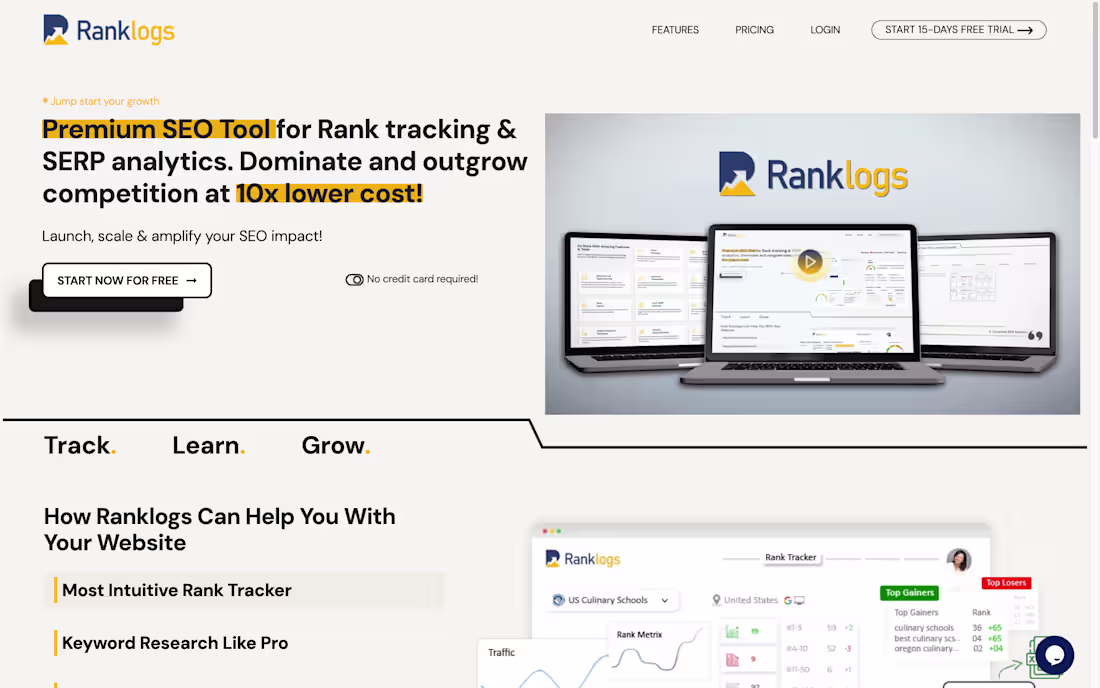 Cover image for Ranklogs.com