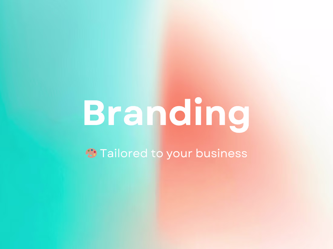Cover image for Branding tailored to your business