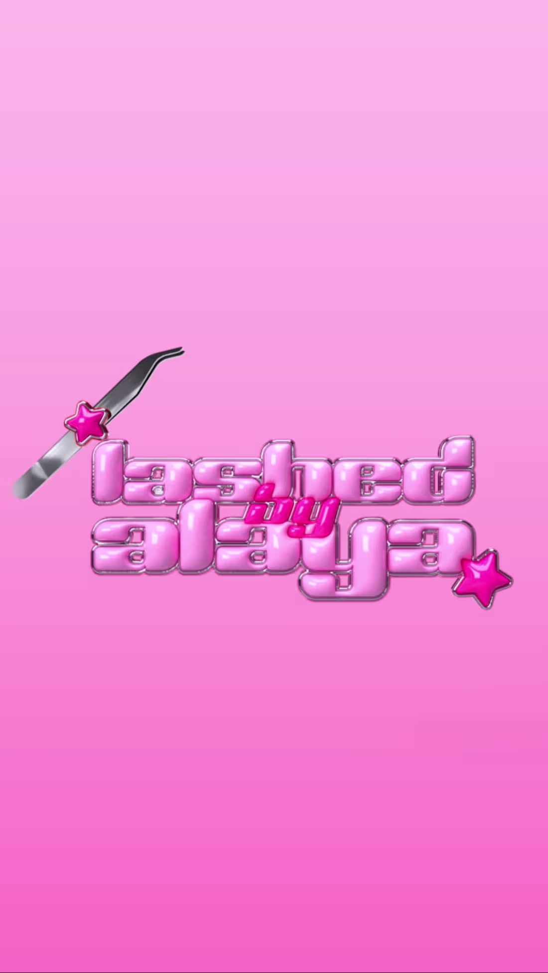 Cover image for LASHED BY ALAYA 3D Logo Development + Branding
