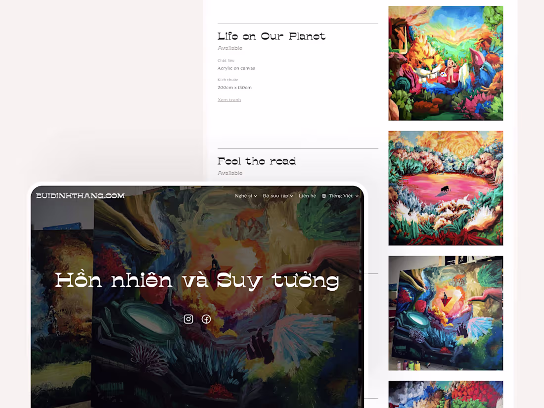 Cover image for buidinhthang.com Website