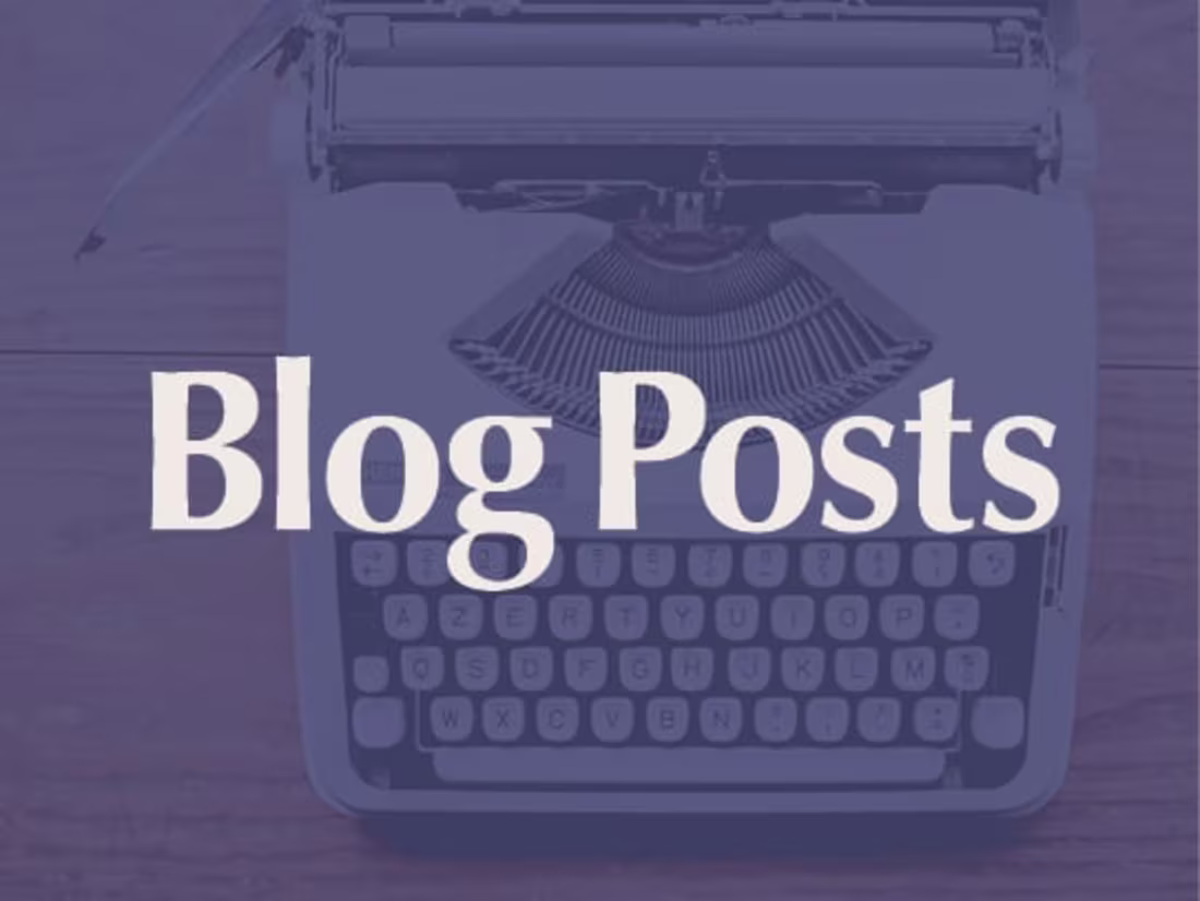 Cover image for Long form Blog Post or Article