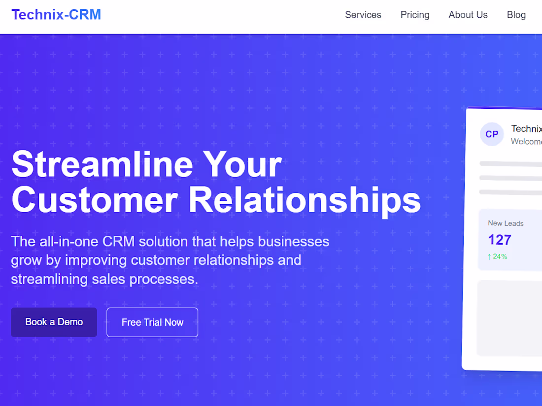 Cover image for Technix-CRM