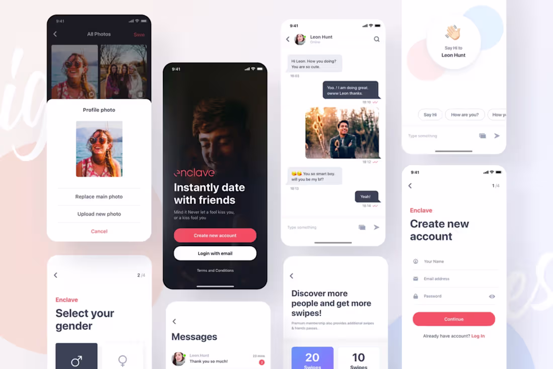 Cover image for Dating App Enclave