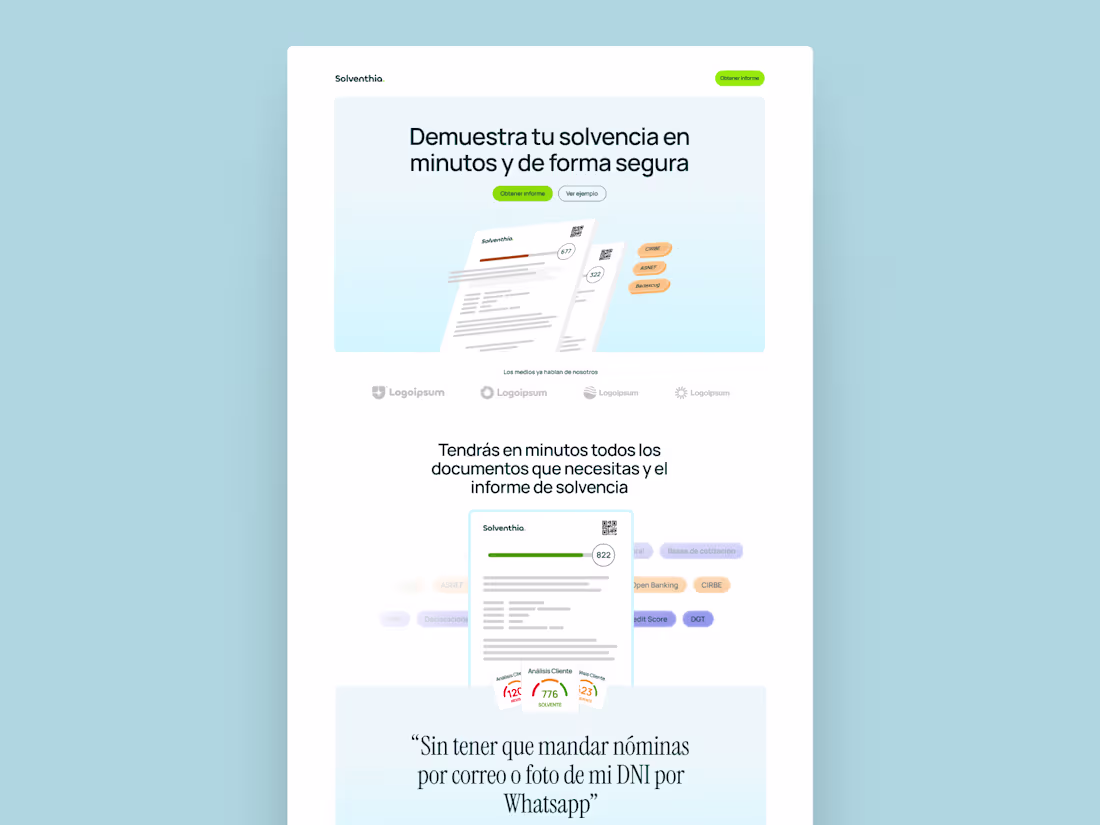 Cover image for WIP landing page for a tech company from Spain :)