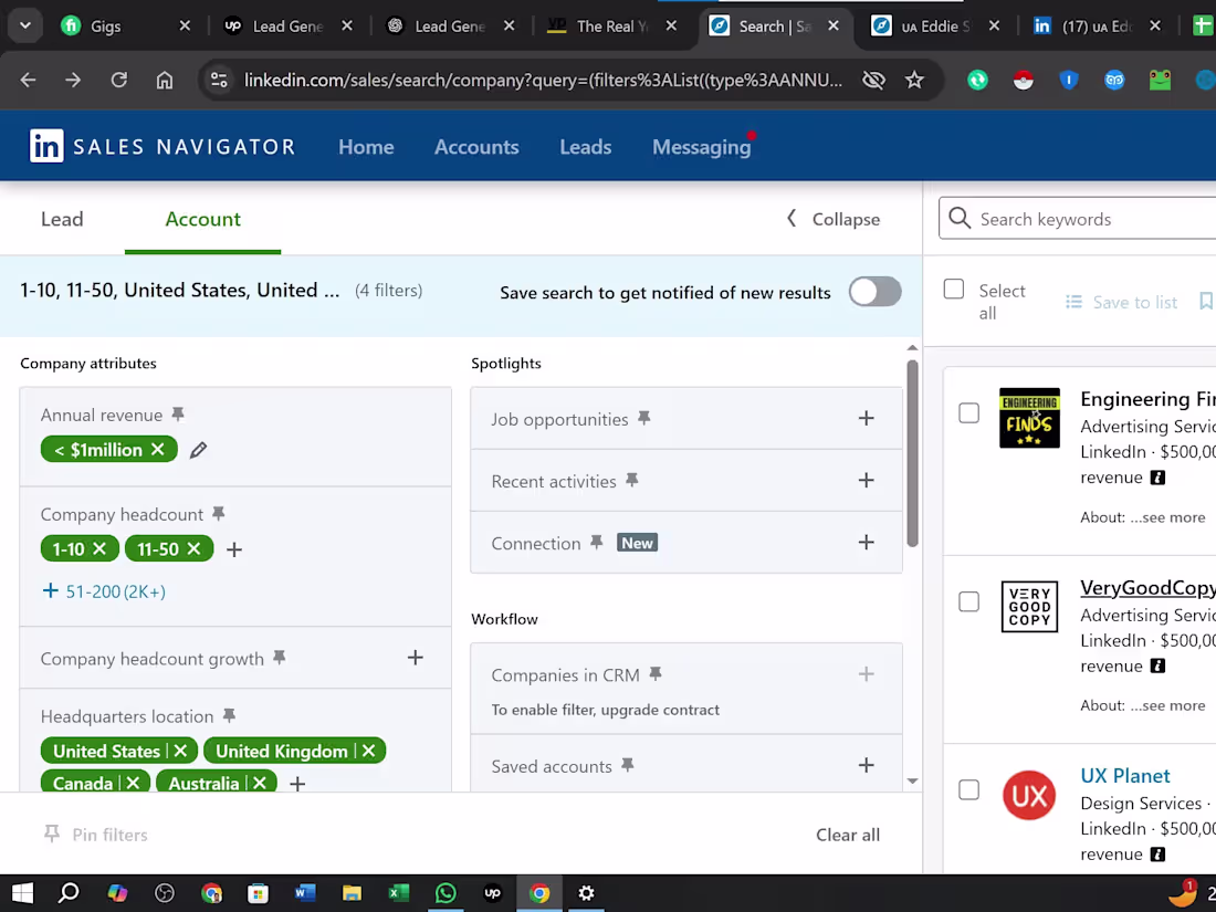 Cover image for I will do LinkedIn Decision Maker list building and c level b2b