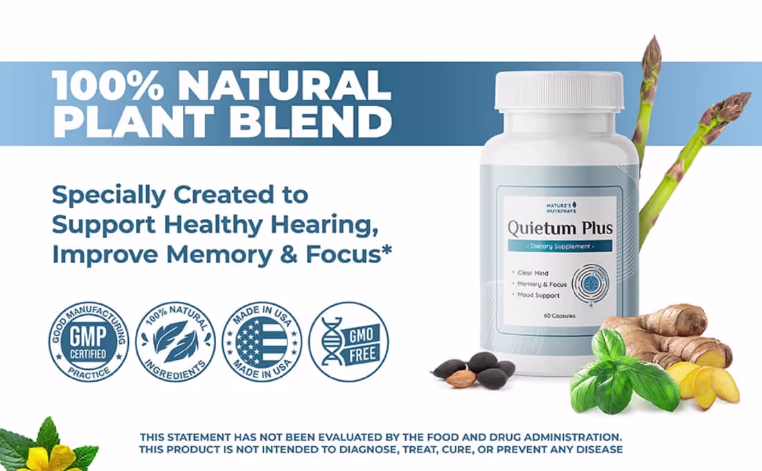 Cover image for Quietum Plus : Insider Information They Won't Tell You!