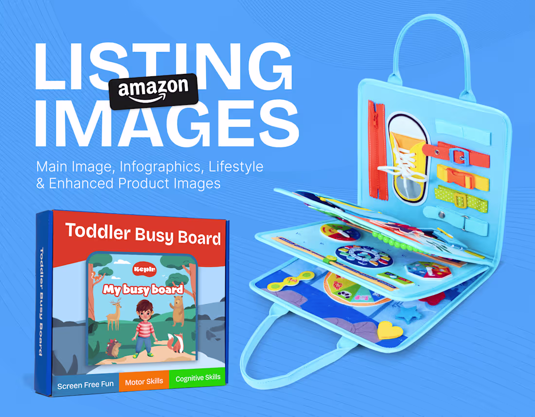 Cover image for AMAZON LISTING DESIGNS | INFOGRAPHICS | EBC
