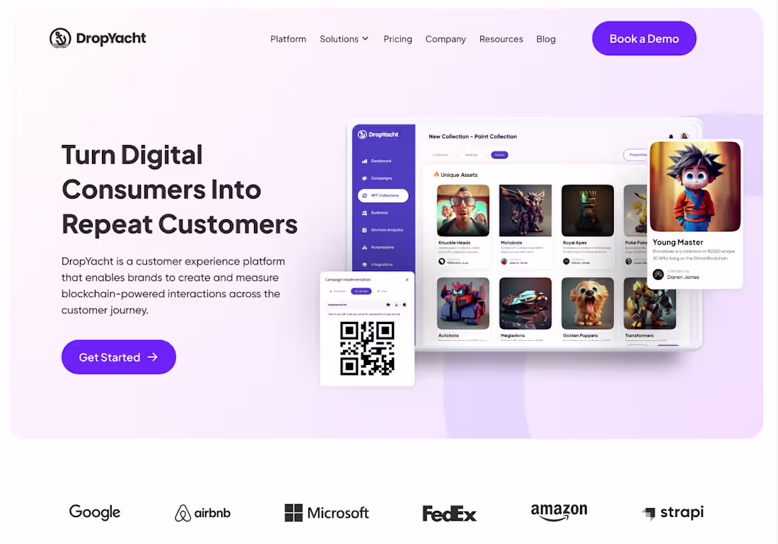 Cover image for Website UI Design – Built by Soqet for a Digital Platform