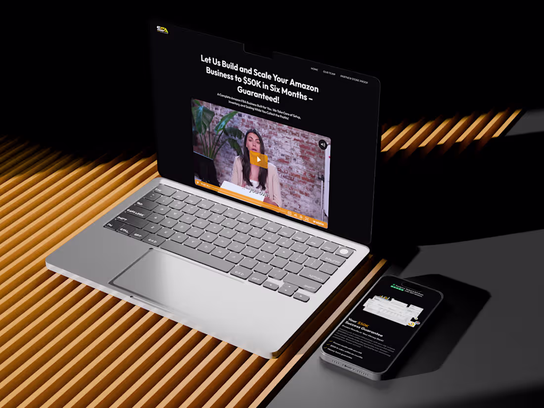 Cover image for Webflow Website Design and Development for Smart Sellers Academy