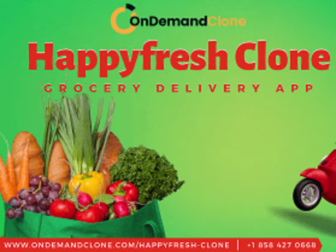 Cover image for Happyfresh Clone: Grocery & Food Delivery Online
