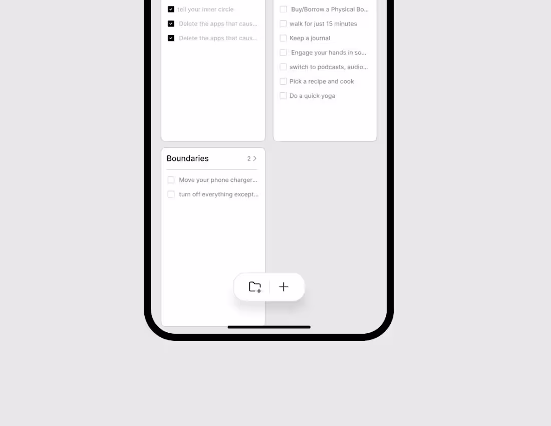 Cover image for Mobile app concept for Planning