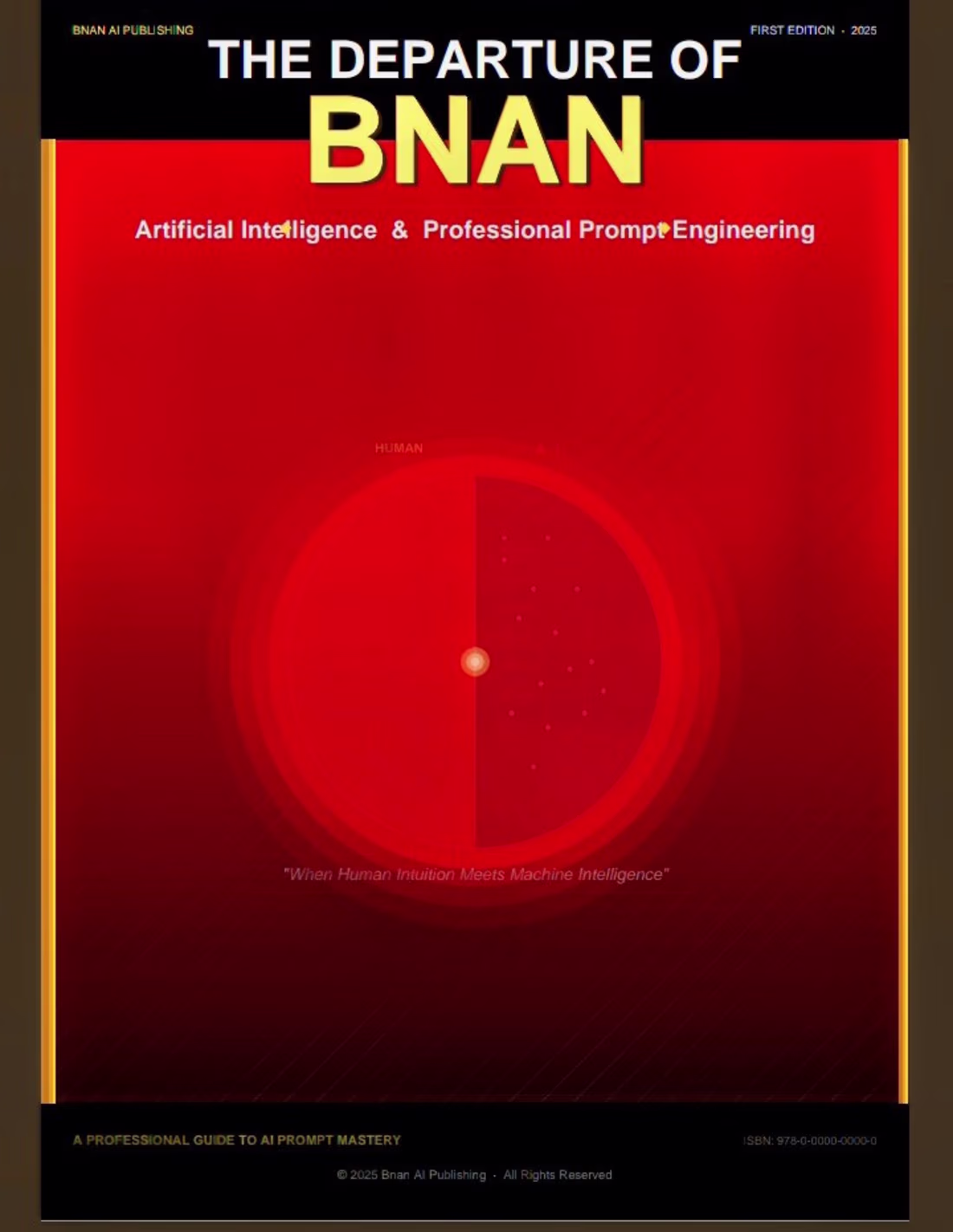Cover image for I authored and designed 'The Departure of BNAN,' a professio...