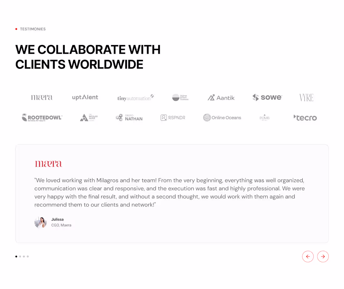 Cover image for Testimonials section for https://wolf-studio.co