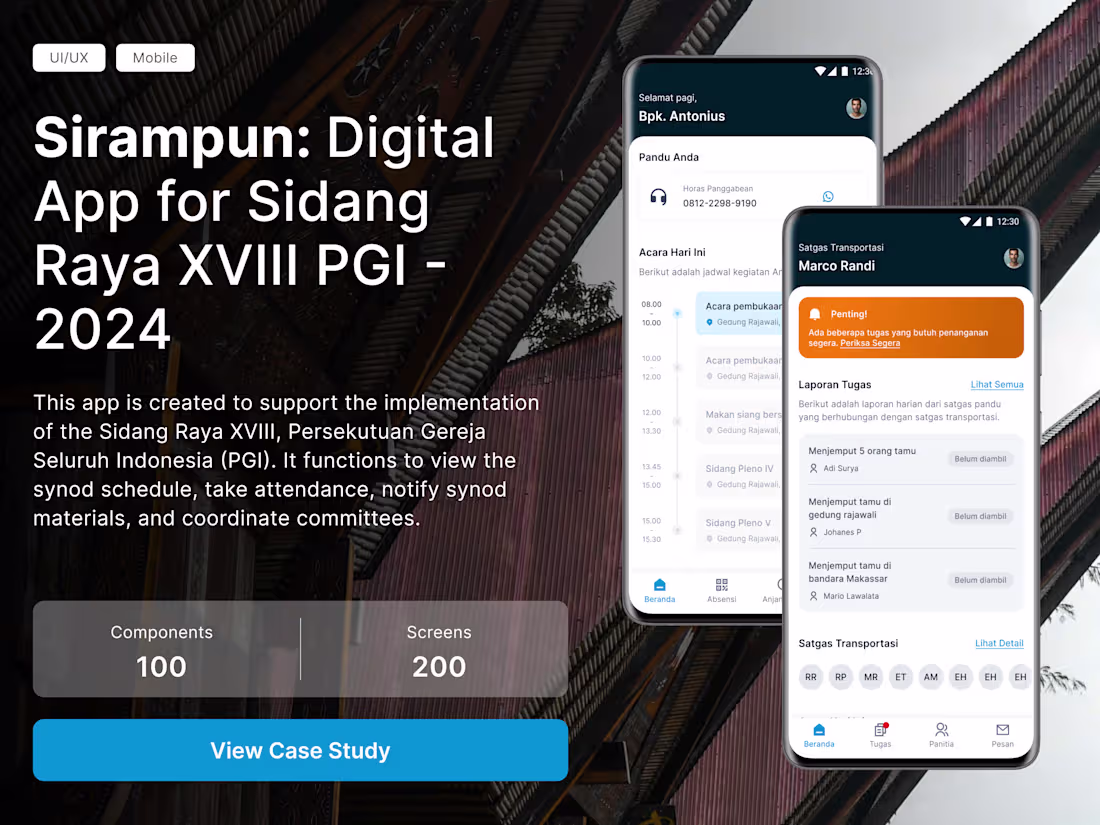 Cover image for 💒 Sirampun: Your solution for seamless coordination!