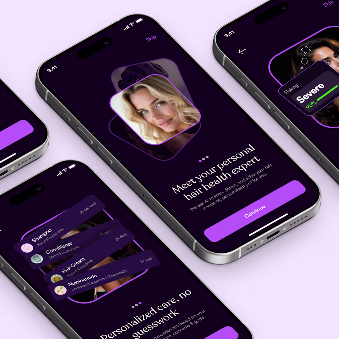 Cover image for Personal AI Hair Health Expert App Design