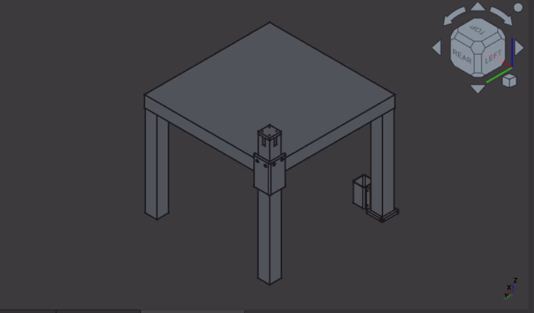 Cover image for Ikea connectors for LACK TABLE