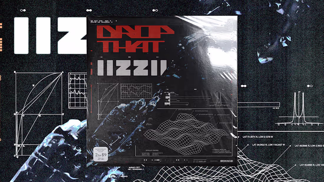 Cover image for DROP THAT - IIZZII ALBUM COVER DESIGN