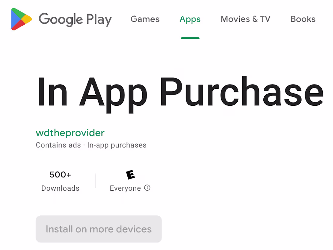 Cover image for In-App Purchase Demo