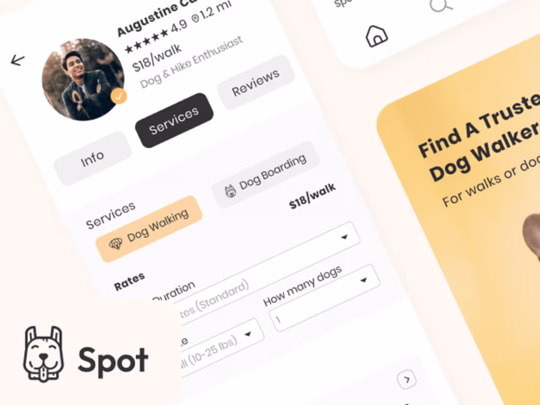 Cover image for Spot Dog Walking App