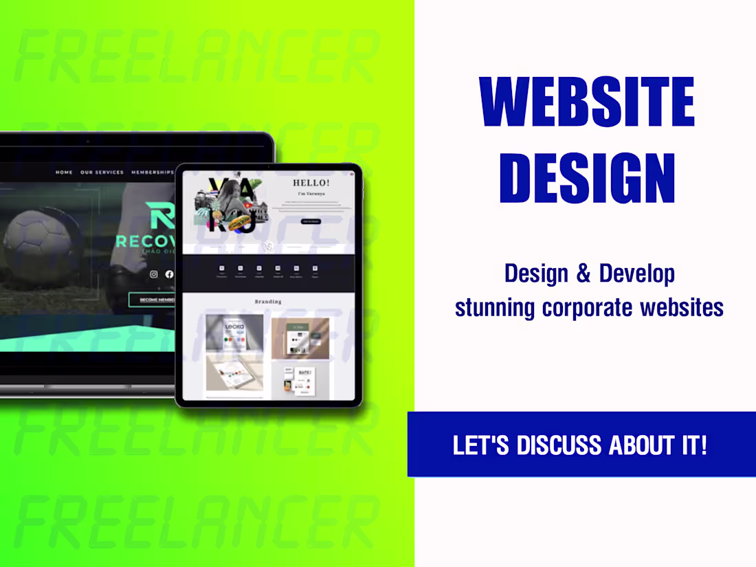 Cover image for Create your Website now!