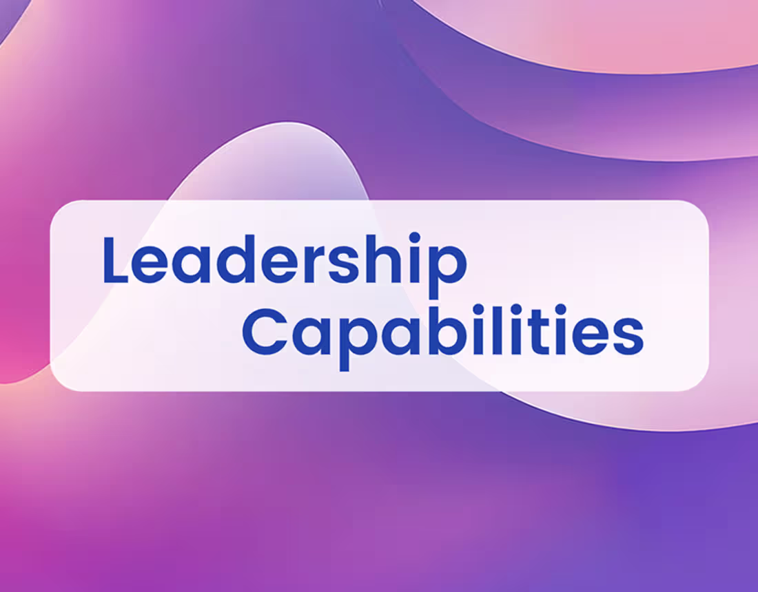 Cover image for Leadership Capabilities
