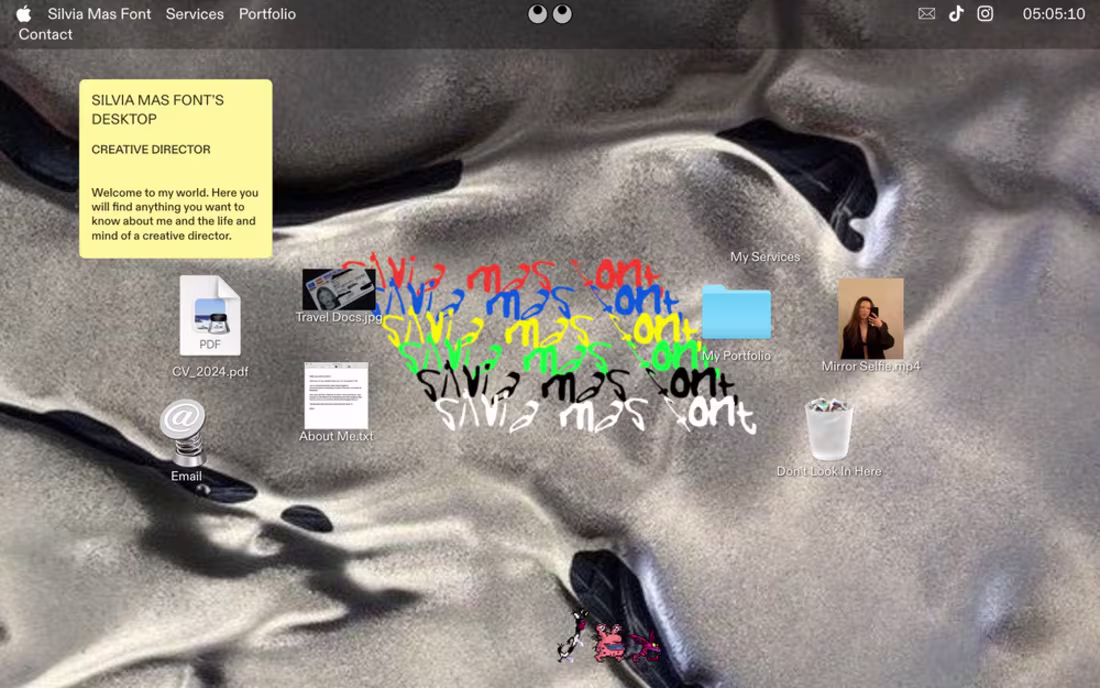 Cover image for Website Silvia Mas Font - Creative Director