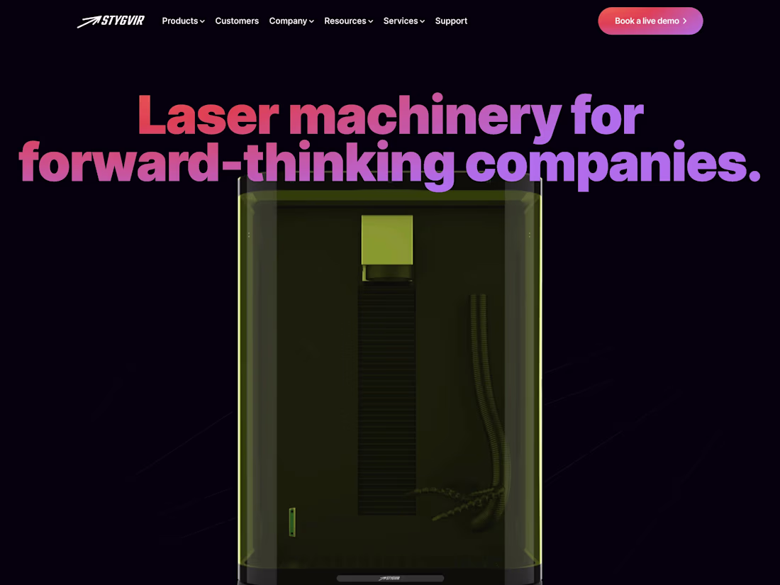 Cover image for Stygvir Website Design & Build