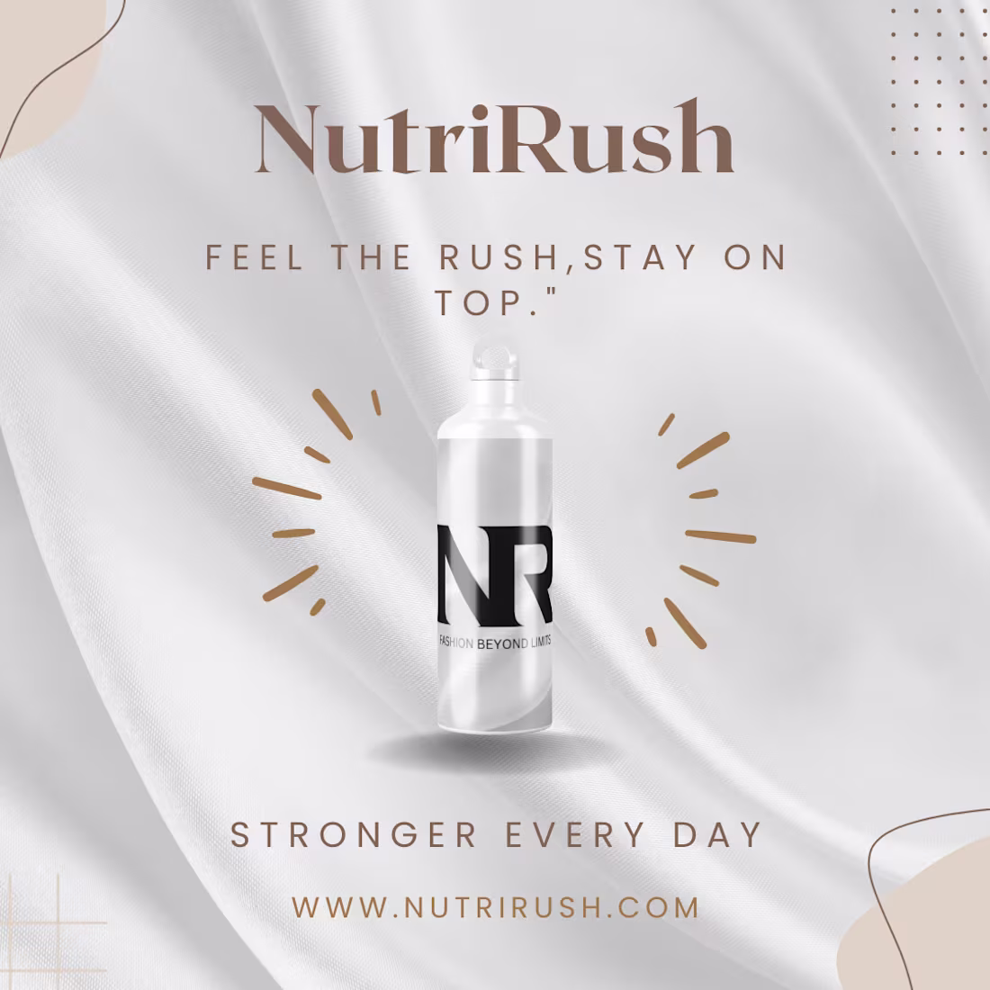 Cover image for Logo, Bottle Design & Brand Ad My role: Graphic Designer & C...