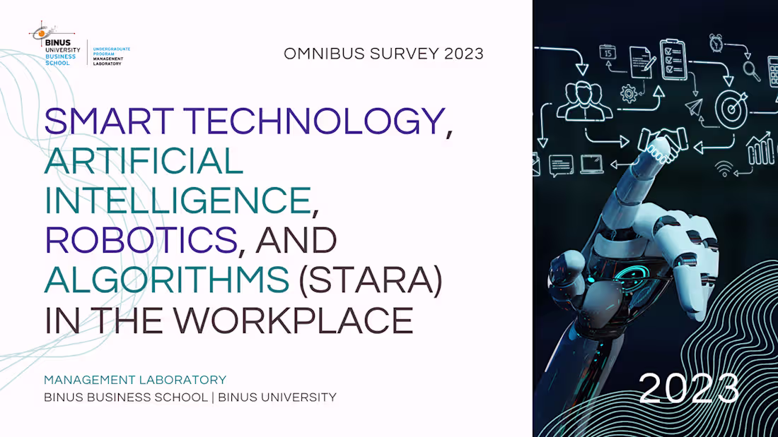 Cover image for Omnibus Survey 2023: STARA in the Workplace :: Behance