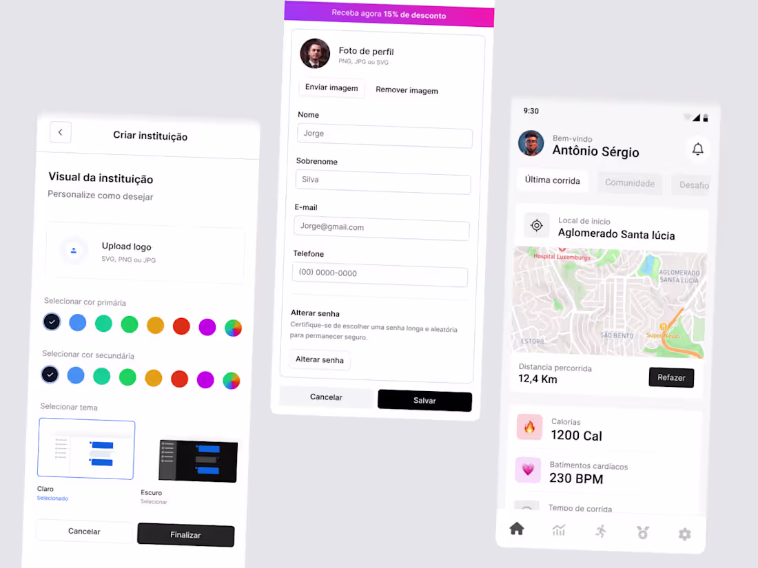 Cover image for An modern and clean interface design for your app