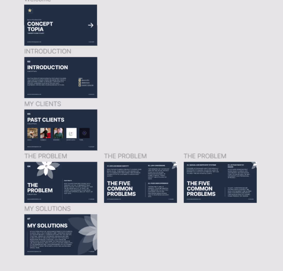 Cover image for WORKING ON MY SERVICE PITCH DECK A pitch deck is a slide fil...