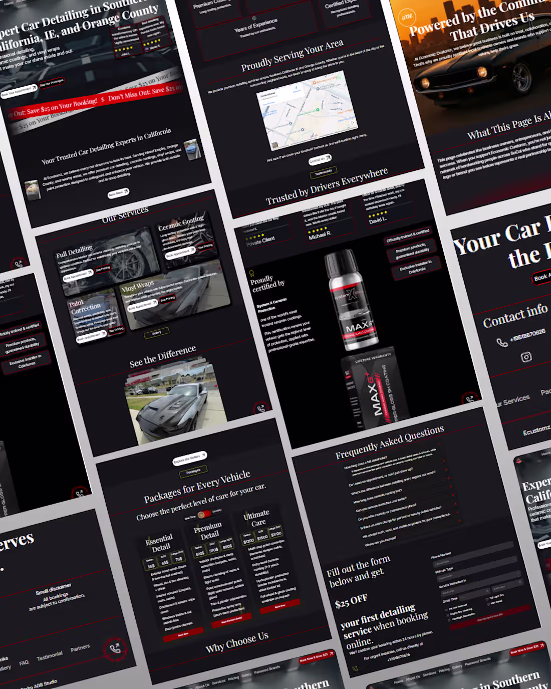Cover image for Just wrapped up this new website for a mobile detailing busi...